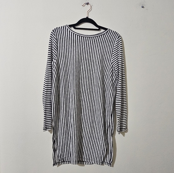 Zara Striped Tunic Top - Picture 1 of 7